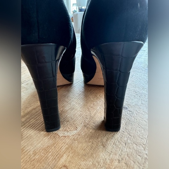 Via Spiga Reka Suede Platform Ankle Boot - Picture 5 of 9